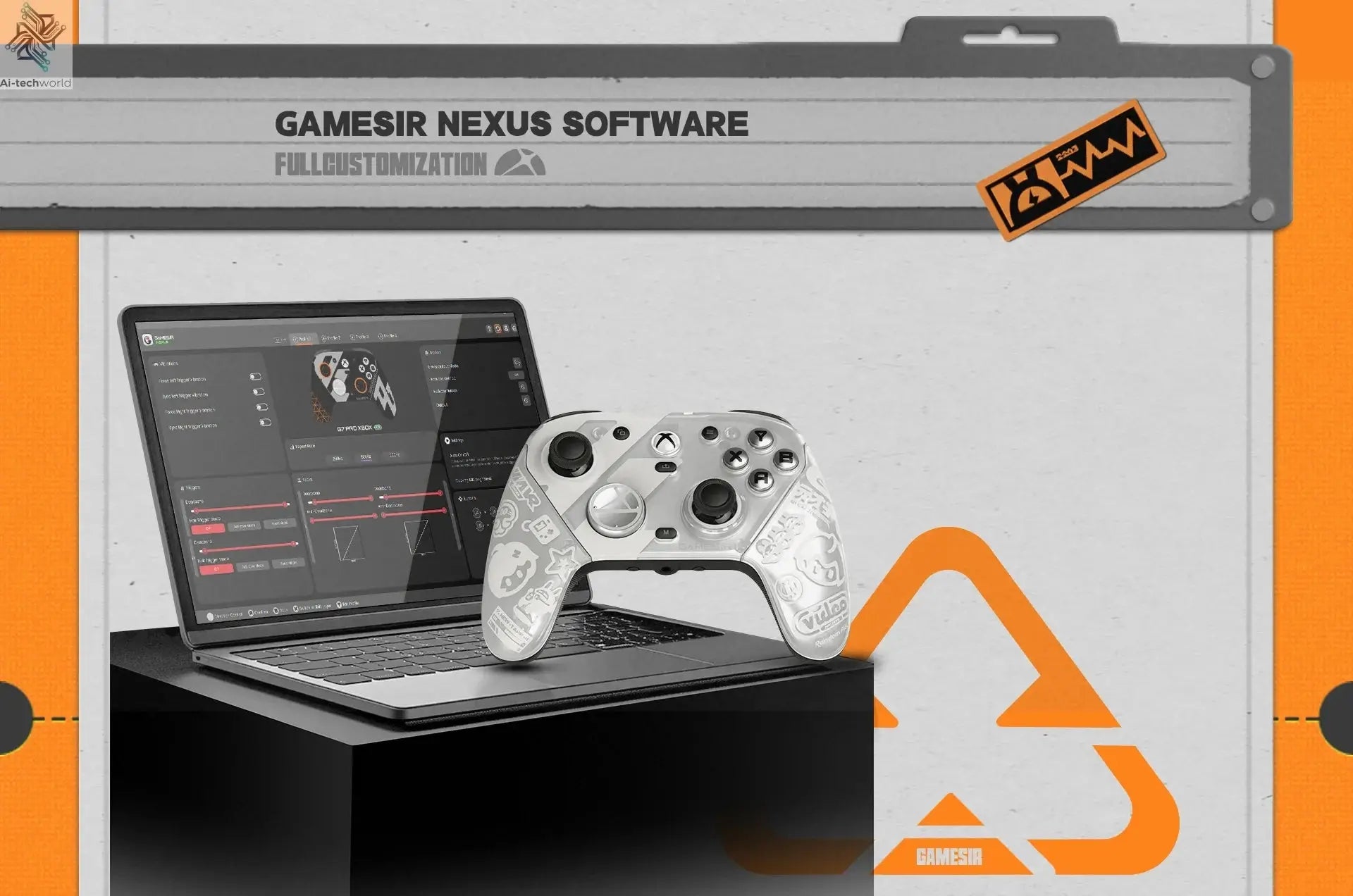 GameSir G7 Pro Zenless Zone Zero Wireless Controller for Xbox Series X|S, Xbox One, PC, Android Mag-Res™ TMR Bluetooth Gaming