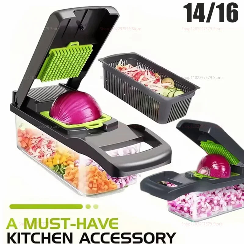 Multifunction Kitchen Chopper (16-in-1)