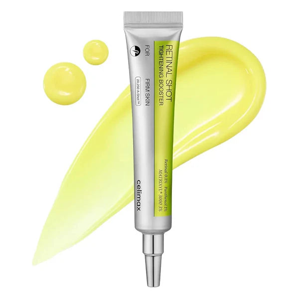 Celimax The Vita A Retinal Shot Tightening Booster – 0.1% Retinal, Matryxyl 3% | Pore Minimizer, Anti-Wrinkle, Firming Booster (15ml)