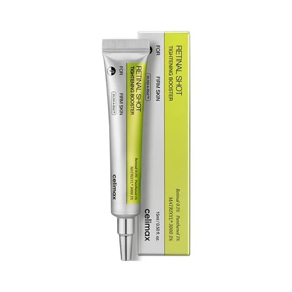 Celimax The Vita A Retinal Shot Tightening Booster – 0.1% Retinal, Matryxyl 3% | Pore Minimizer, Anti-Wrinkle, Firming Booster (15ml)