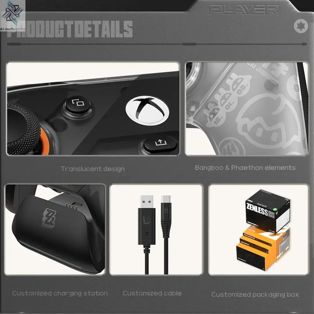 GameSir G7 Pro Zenless Zone Zero Wireless Controller for Xbox Series X|S, Xbox One, PC, Android Mag-Res™ TMR Bluetooth Gaming