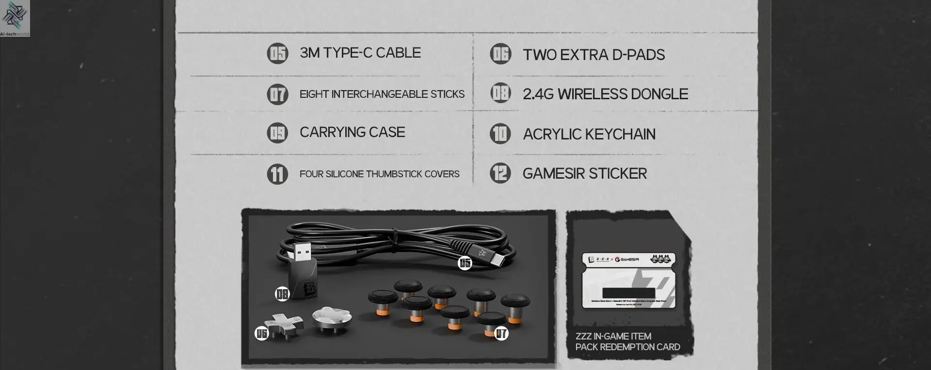 GameSir G7 Pro Zenless Zone Zero Wireless Controller for Xbox Series X|S, Xbox One, PC, Android Mag-Res™ TMR Bluetooth Gaming