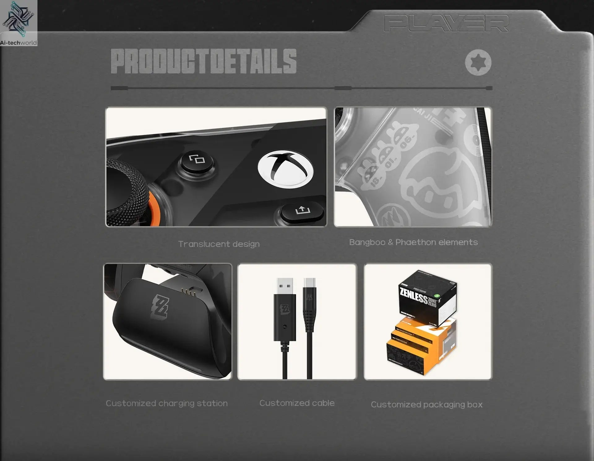 GameSir G7 Pro Zenless Zone Zero Wireless Controller for Xbox Series X|S, Xbox One, PC, Android Mag-Res™ TMR Bluetooth Gaming