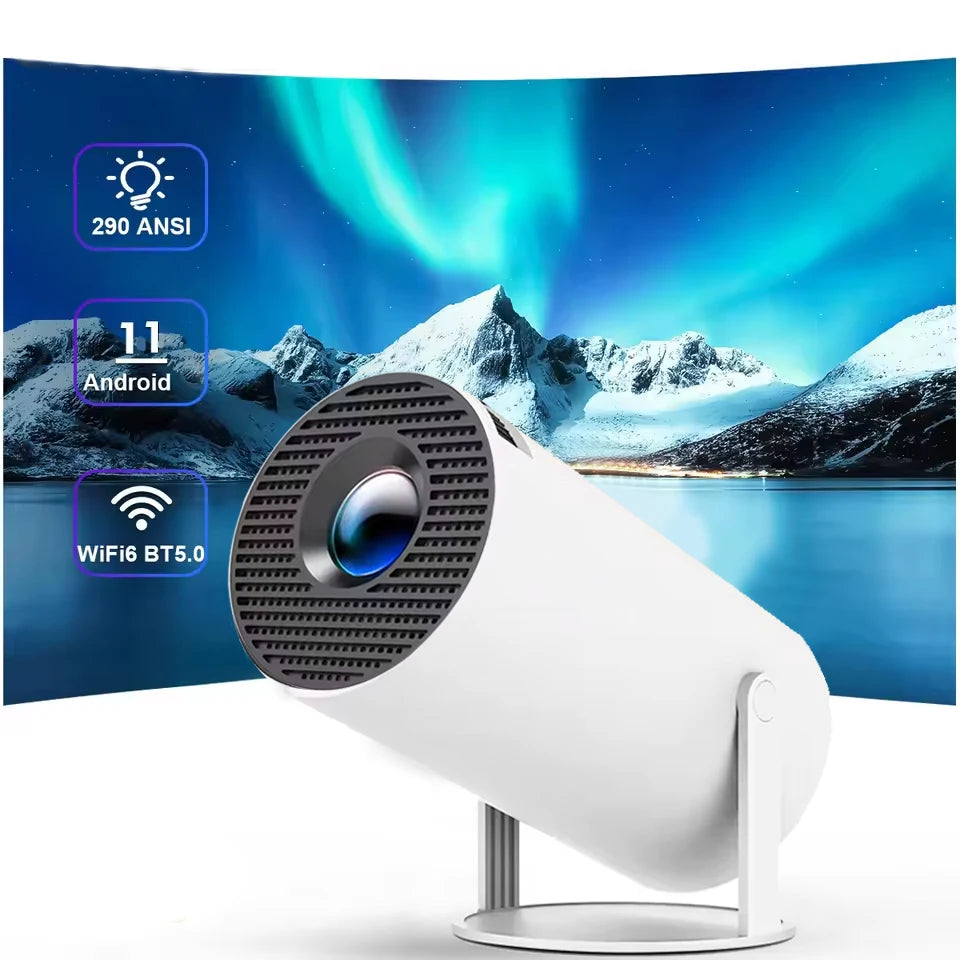 Magcubic Projector HY300 Pro 4K Android 11 Dual Wifi6 290ANSI Allwinner H713 BT5.0 1080P 1280*720P Home Cinema Outdoor Projetor