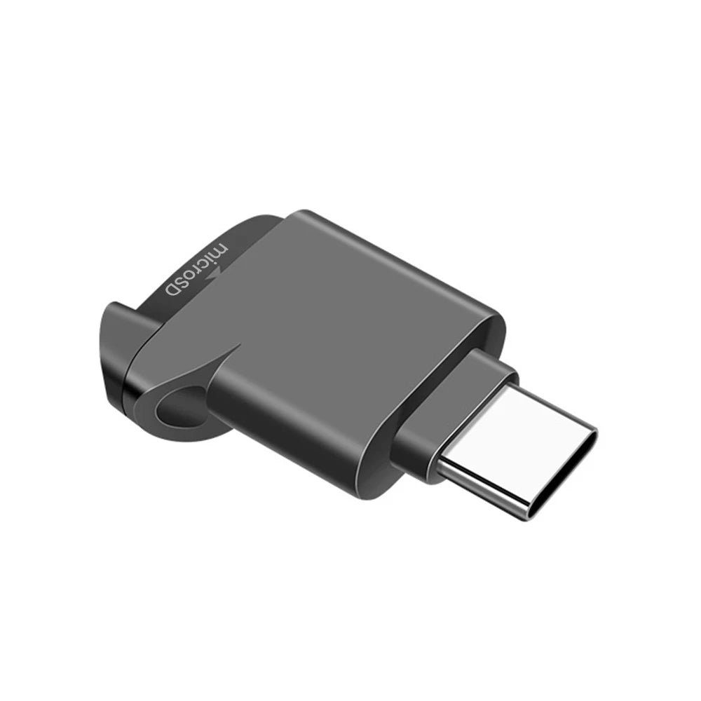 Ultra-Mini Type-C TF Card Reader – OTG High-Speed Data Transfer for Android & Laptop